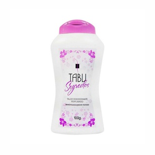 Talco Corporal Tabu Segredos 100g em Oferta na Shopee