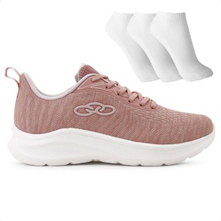 Tênis Olympikus NYX Feminino + 3 Pares de Meias