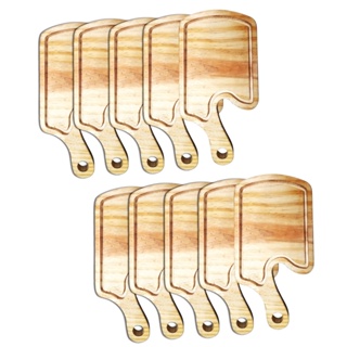 Kit 10 Tábua Para Hambúrguer Gourmet Madeira Pinus Rustica - CLARA em Oferta na Shopee