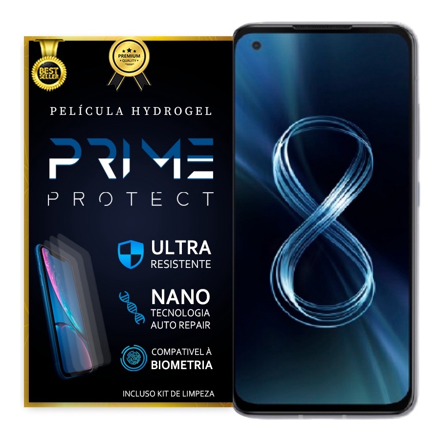 Pelicula Gel Hydrogel Frontal Asus Zenfone 8 Tela 5.9