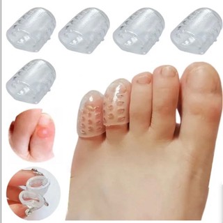 Kit Protetor Fricção Dedo Separador Pé Silicone Calos Bolha