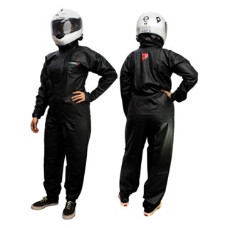 Capa De Chuva Motoqueiro Moto 100% Impermeável PVC Feminino