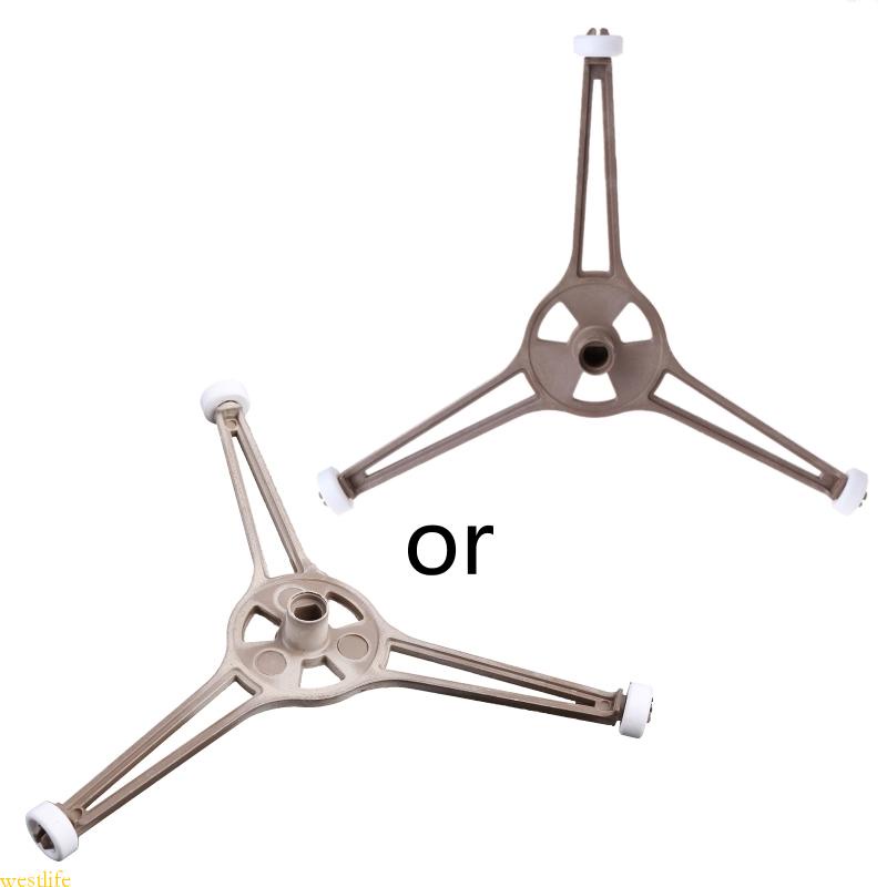 Forno De Microondas westlife Triângulo De Três Braços Em Forma De Vidro Placa Plástica Suporte Da Bandeja De Do Rolo