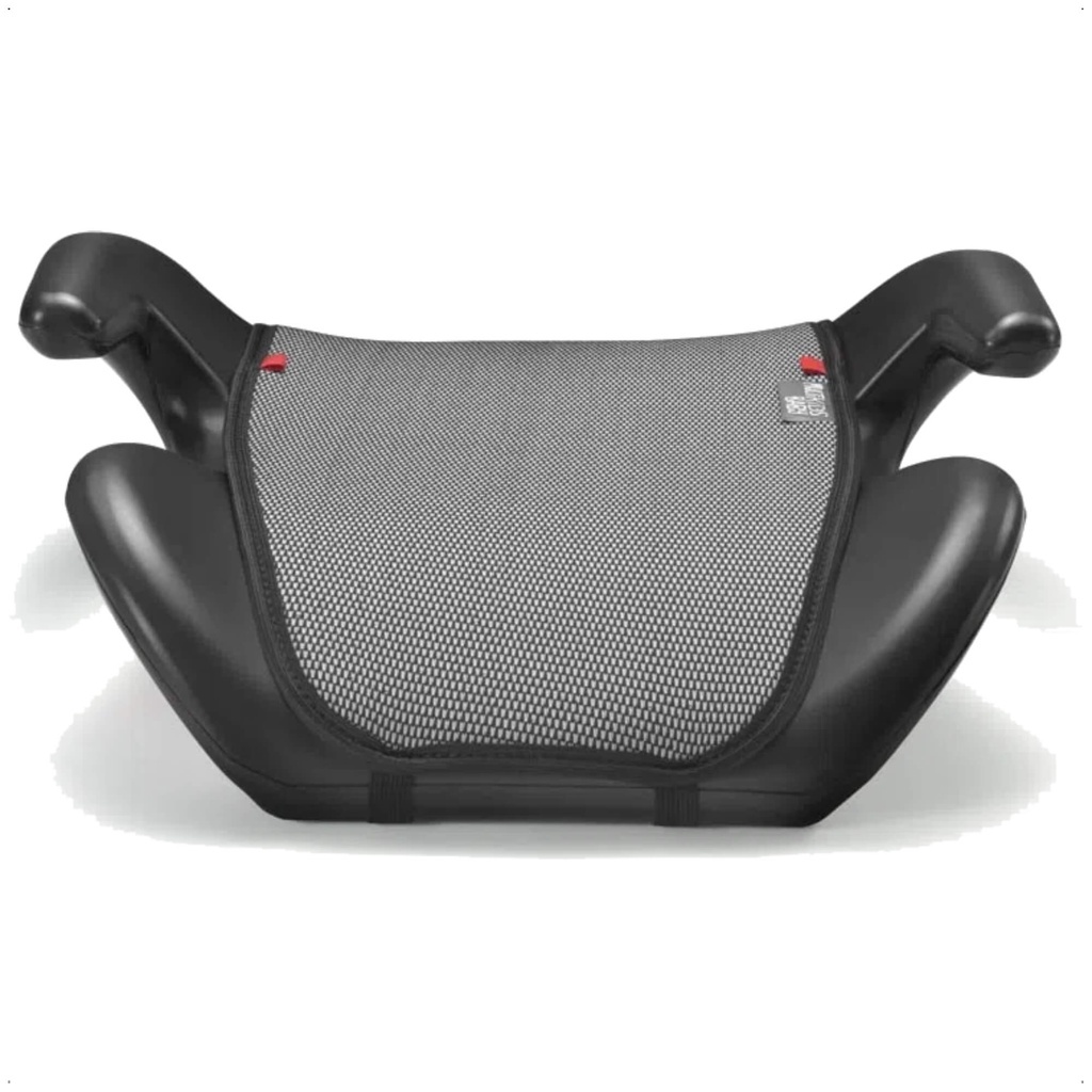 Assento Infantil 15-36kgs para Auto Booster Turbo Meia Capa Seguro Com Cinto e Apoio Preto Cinza Multikids Baby - BB381 - Mom & Baby