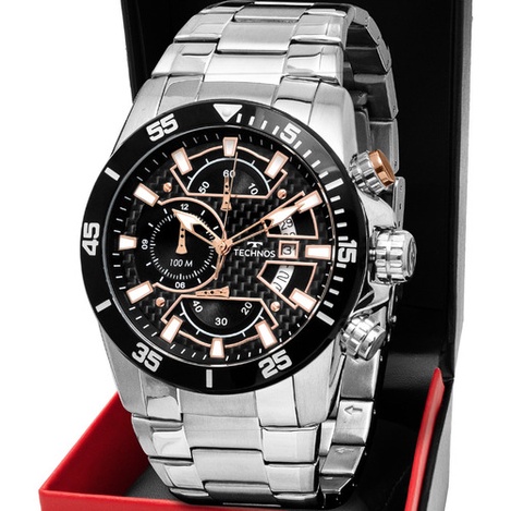Relógio Technos Masculino TS Carbon OS10EQ/1P