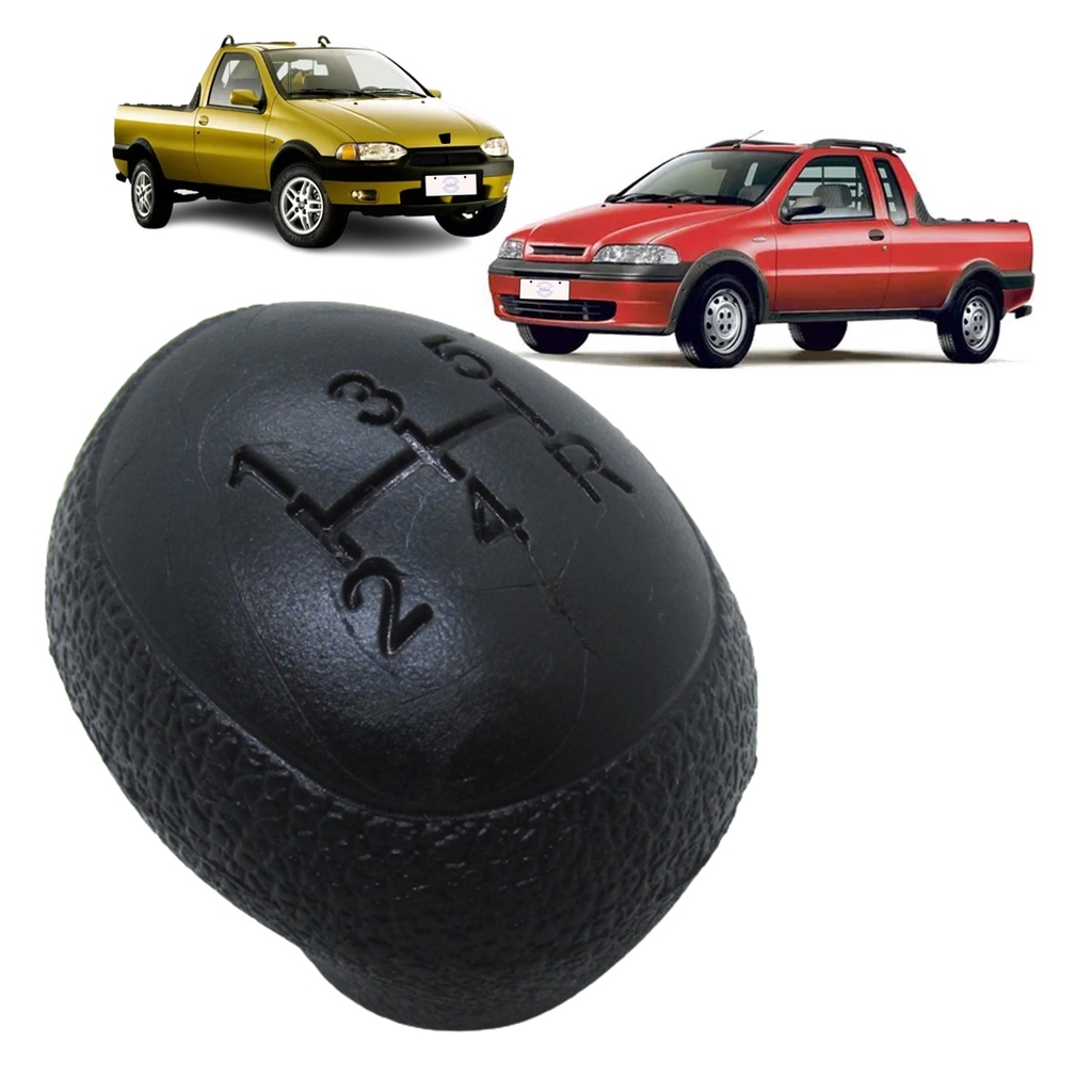 Manopla Bola Alavanca de Câmbio Strada 1998-2004 Preta em Oferta na Shopee