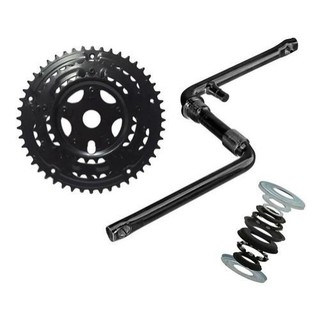 Pedivela Monobloco + Coroa Tripla + Jogo De Centro 45mm em Oferta na Shopee