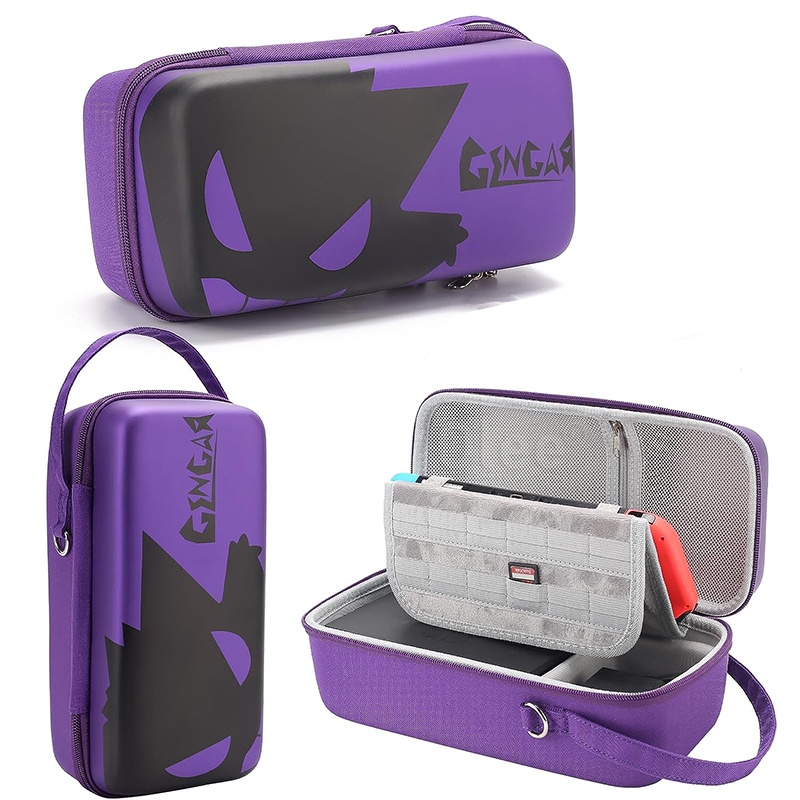 Estojo De Transporte Portátil Nintendo Switch/OLED/Switch 2 - Gengar em Oferta na Shopee