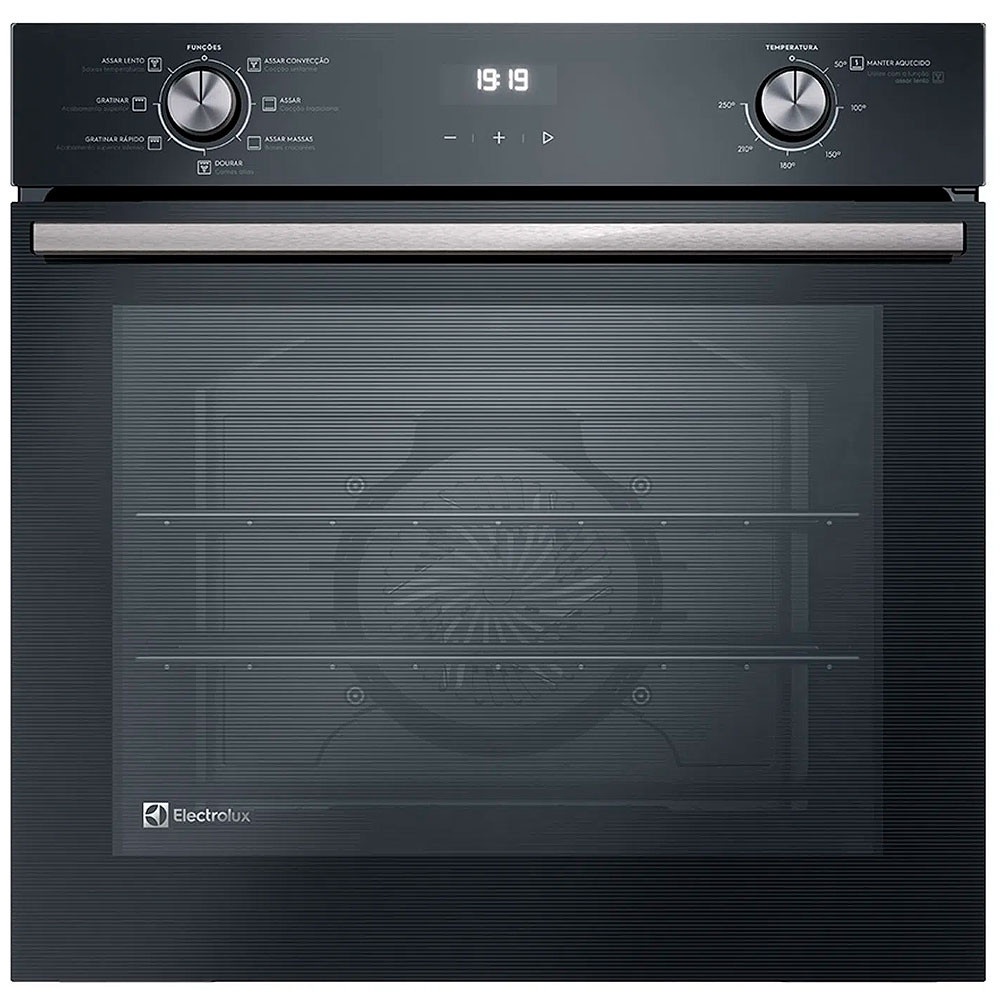 Forno Elétrico de Embutir 80L Electrolux Efficient com PerfectCook OE8EH