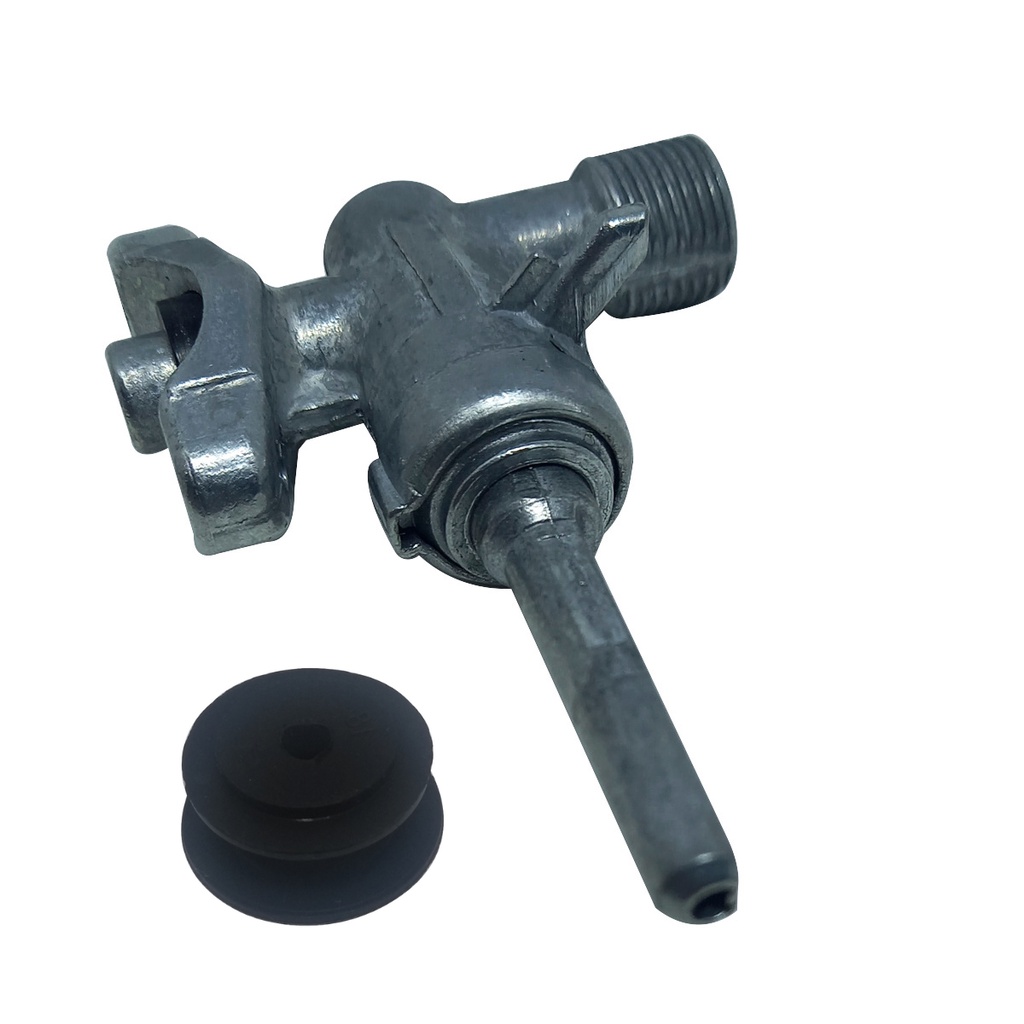 Kit Registro Válvula Ramal Com Rosca + Anel Borracha Vedação Fogão Cooktop Fischer