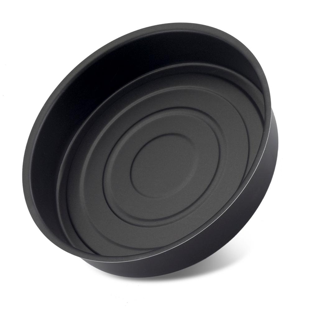 Assadeira Redonda Alta Antiaderente 2L Preto Nacional em Oferta na Shopee