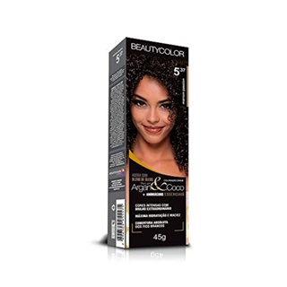Tintura Beauty Color 5.37 Marrom Passion em Oferta na Shopee