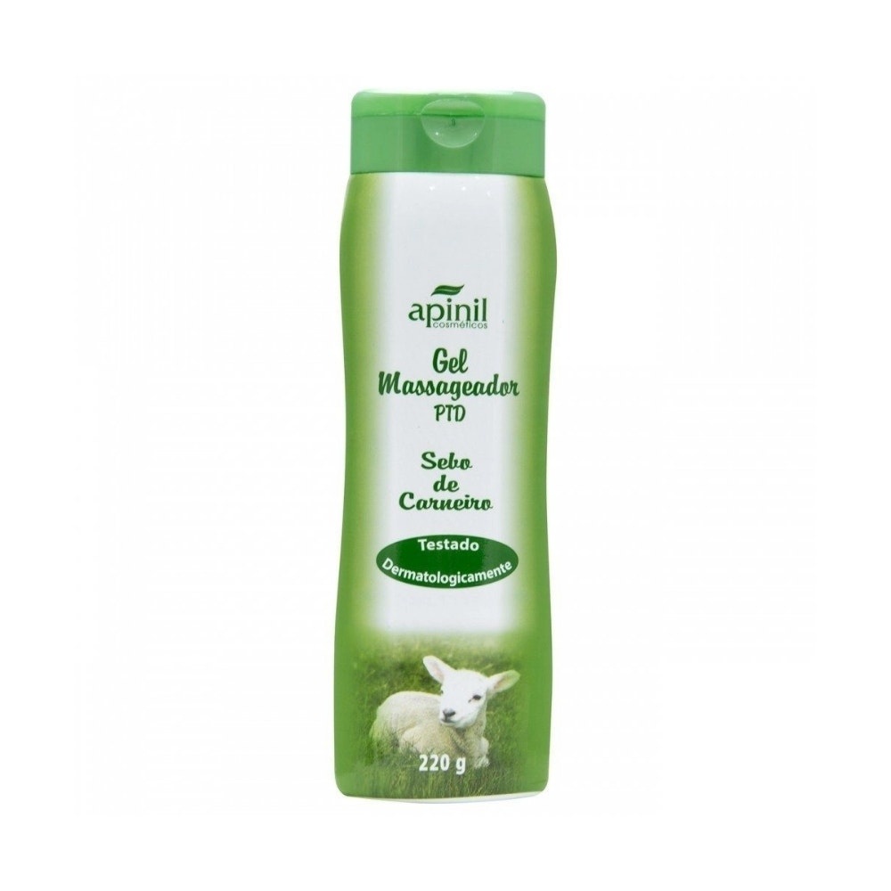 Gel Para Massagem Natudepill Apinil Tira Dor 220G em Oferta na Shopee