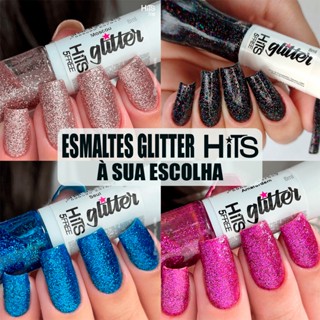 Esmaltes Glitter Hits 5Free 8ml À Sua Escolha