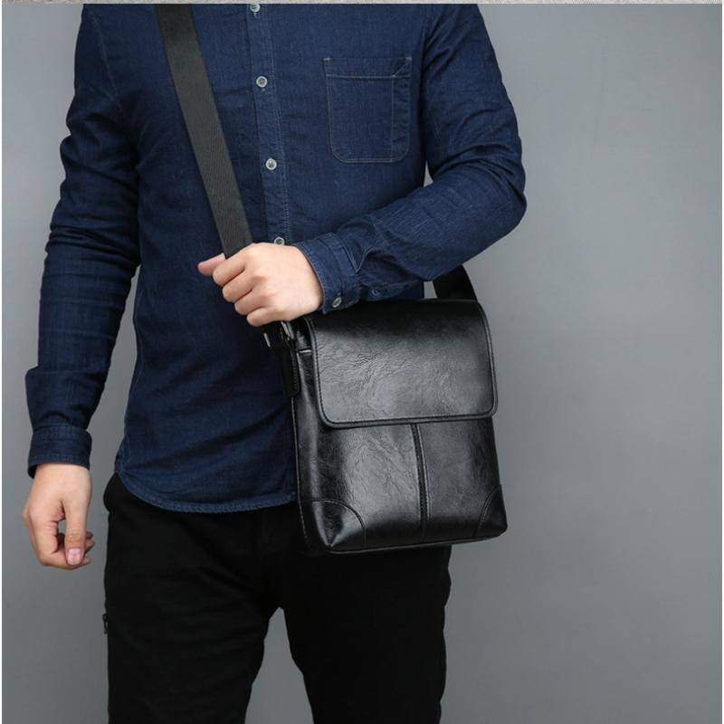 Bolsa masculina  para homens Bolsa para o ombro Bolsa para mensageiro Bolsa para escritório bolsa de lado masculina