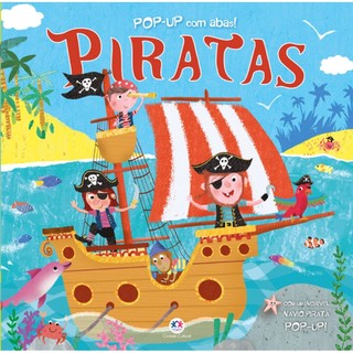 Livro Pop-up Piratas em Oferta na Shopee