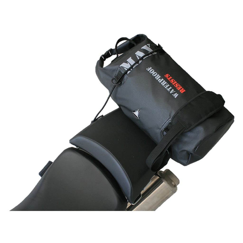 BAG ESTANQUE BOLSA IMPERMEAVEL 26L CAPOTA MARITIMA UNIVERSAL MOTO CICLISTA VIAGEM TRILHA