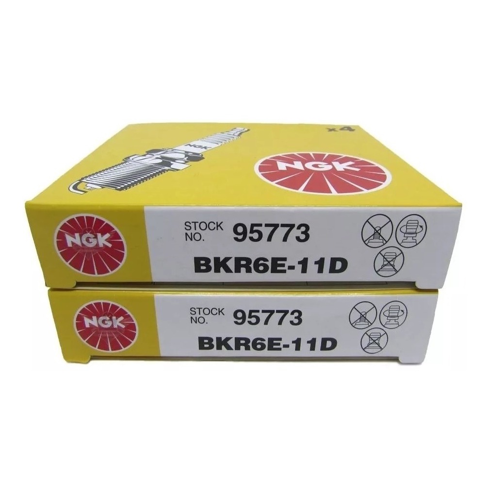 Dois Jogos De Velas  Ngk Honda Fit 1.4 2003 A 2008 Bkr6e11d