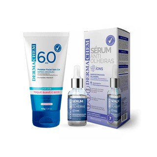 Dermachem Kit 2un - 1un Protetor Fps60 + 1un Sérum Anti Olheiras