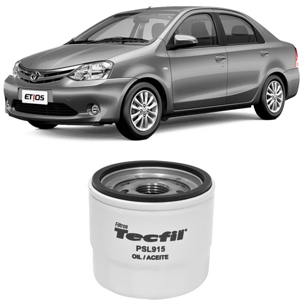 Filtro Óleo Toyota Etios 1.3 1.5 2013 A 2015 Tecfil - Spare Parts and Accessories for Vehicles