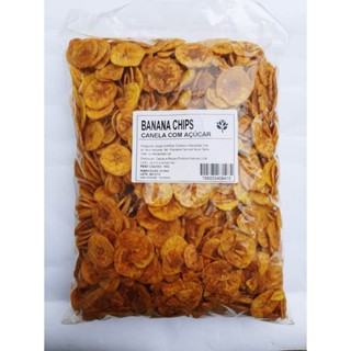 Banana Chips Canela E Acucar 1kg - in