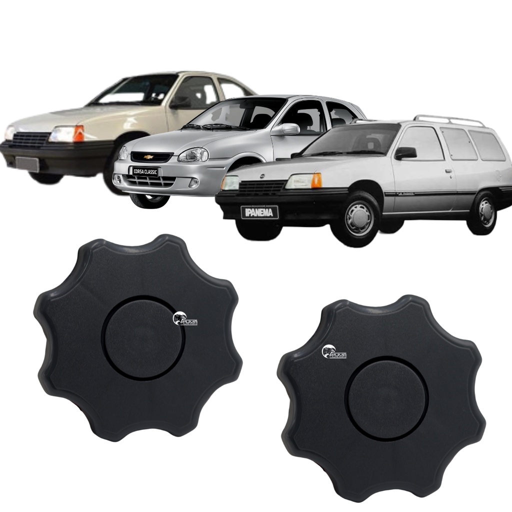 Par De Manopla de Regulagem do Banco Corsa Hatch e Ipanema 1994 A 1996