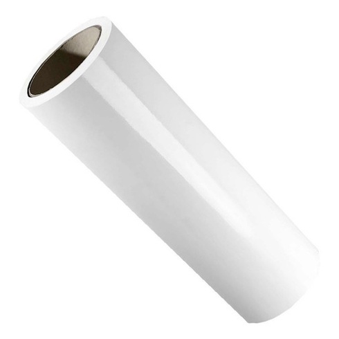 Vinil Adesivo Recorte P/ Silhouette 50cm X 5metros Top! Cor Branco Brilho - 101brabri60c