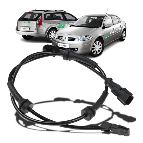 SENSOR DE FREIO ABS RENAULT MEGANE 2006 2011 GRAND TOUR TRASEIRO DIREITO / ESQUERDO