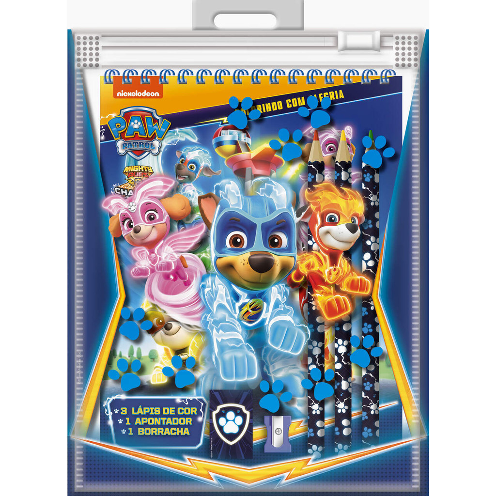Patrulha Canina Colorindo com Alegria em Oferta na Shopee