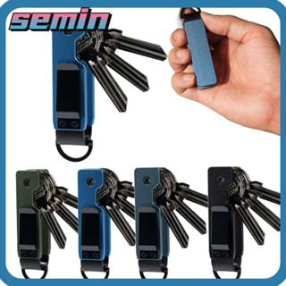 Organizador De Chaves SEMIN , Porta-De Metal Compacto , Comporta 2-5 , Bolsa Minimalista Para Ao Ar Livre em Oferta na Shopee
