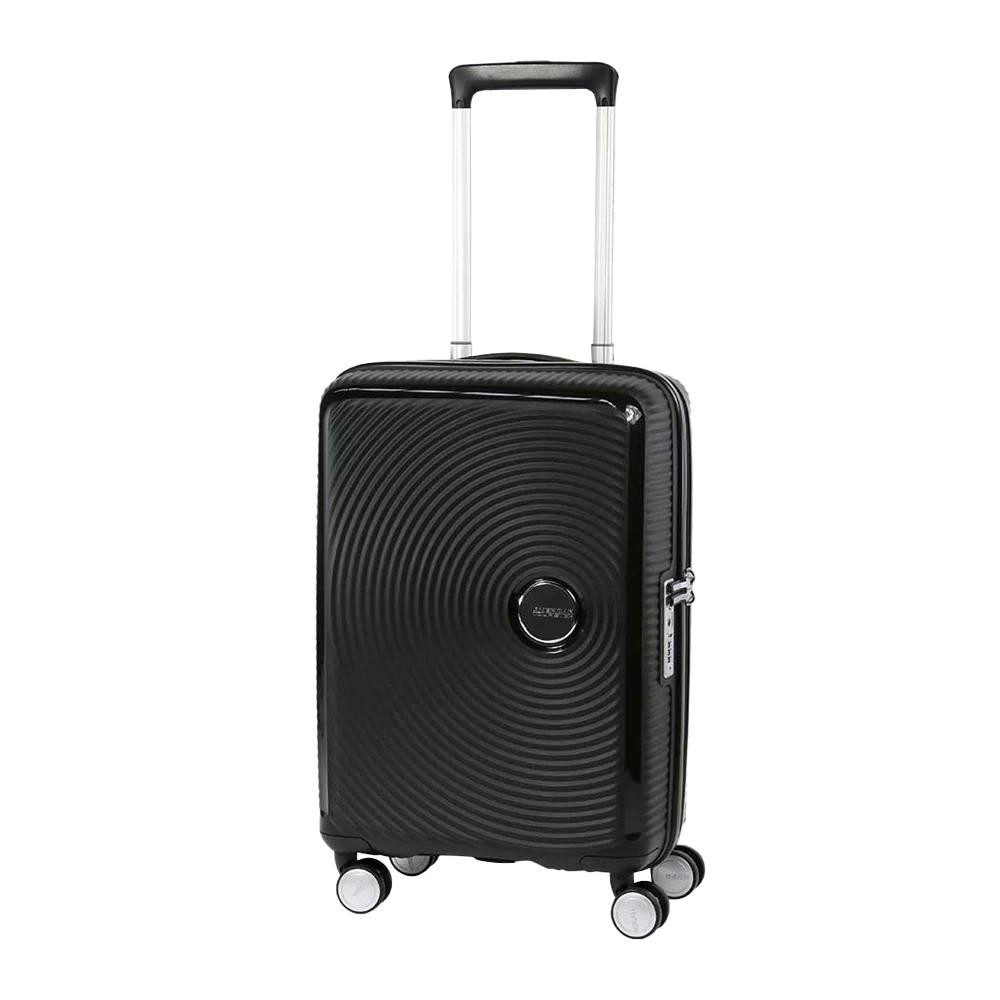 Mala American Tourister Curio Preta Pequena Exp em Oferta na Shopee