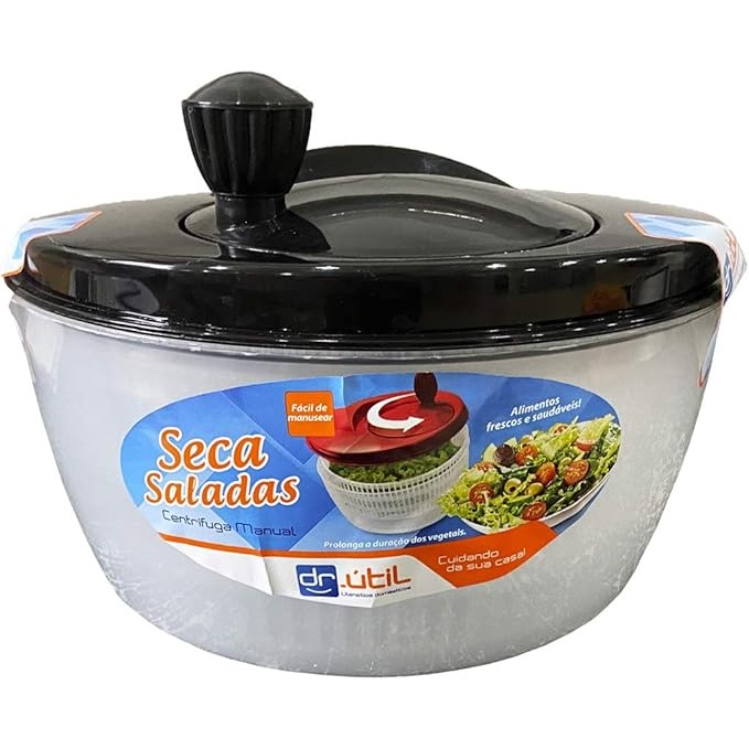 Centrifuga de Seca Salada Secador Verduras Manual em Oferta na Shopee
