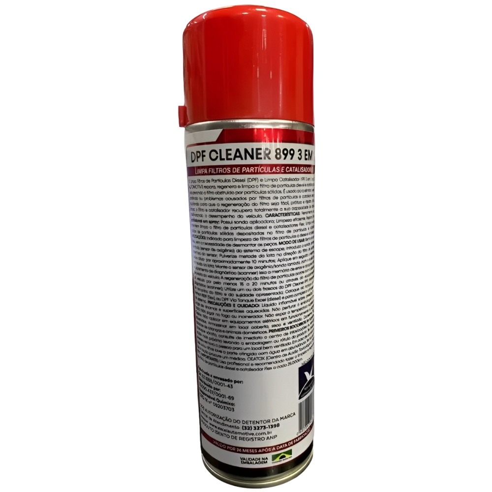 Detalhes do DPF CLEANER 3 EM 1 LIMPA CATALISADORES EXCEL AUTOMOTIVE