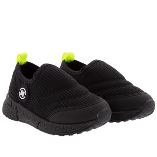 Tênis Infantil Molekinho Fresh Tech Jogging Tecido Preto