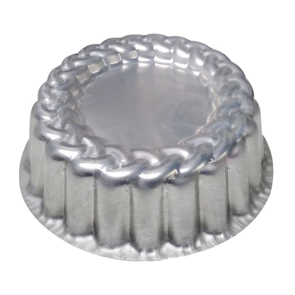 Forma de Alumínio Redonda 18x17cm - Ballerine Trancada - Ref 1061 - 01 Unidade - Caparroz - Rizzo em Oferta na Shopee