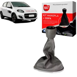 Manopla + Coifa Novo Fiat Palio Ano 2012 Até 2017