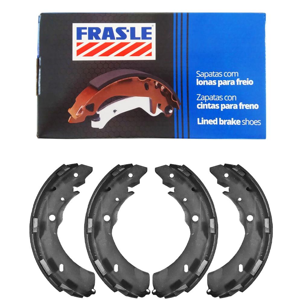 Sapata Lona Freio Chevrolet S10 2012 A 2021 Traseira Akebono - Spare Parts and Accessories for Vehicles