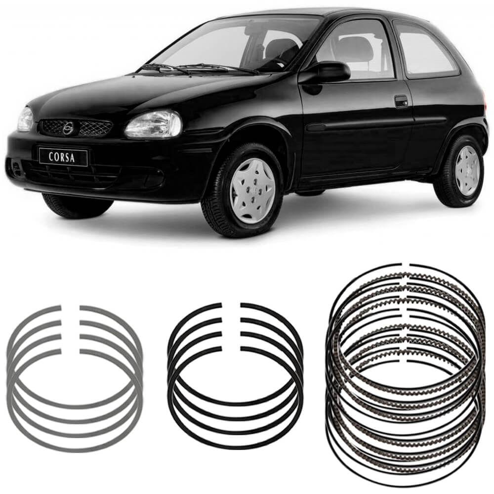 Jogo Anel Segmento STD Corsa Hatch 1.0 94 a 2005 Metal Leve em Oferta na Shopee
