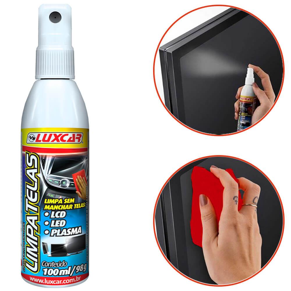 Detalhes do Kit Limpa Telas Luxcar