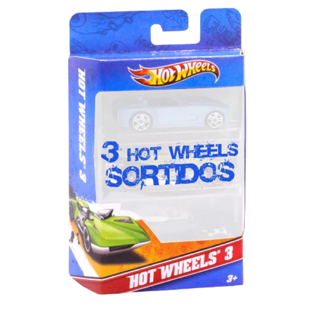 Carrinhos Hot Wheels Conjunto 3 Sortidos K5904-Mattel