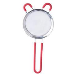 Peneira de Aço Inóx e Silicone Pequena - 1 unidade - Clink - Rizzo