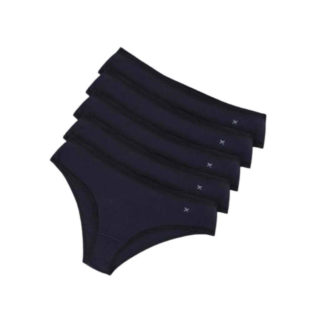 Kit com 5 Calcinhas Caleçon Hering 77t4 - Women Clothes