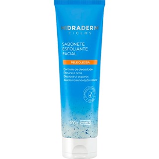 Sabonete Liquido Facial Farmax Hidraderm Ciclos Esfoliante 100g