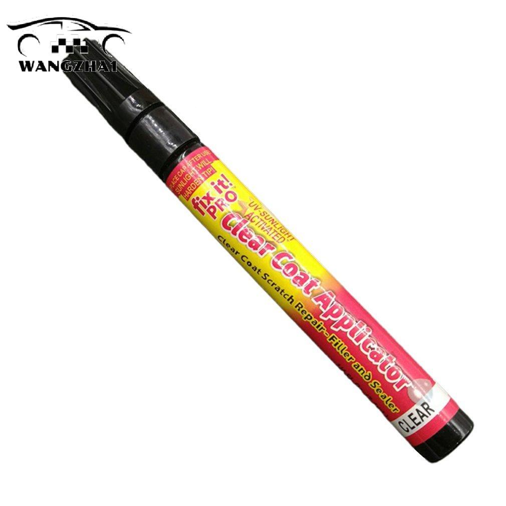 Caneta para reparo de pintura de carro, removedor de tinta transparente, aplicador de segurança, pequeno e fácil de transportar, caneta de retoque de tinta