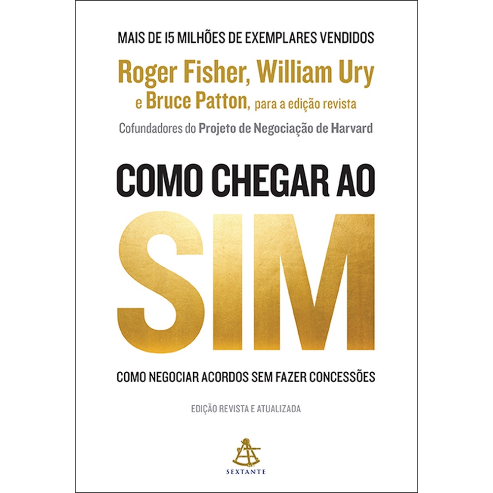 Como chegar ao sim - Editora Sextante em Oferta na Shopee