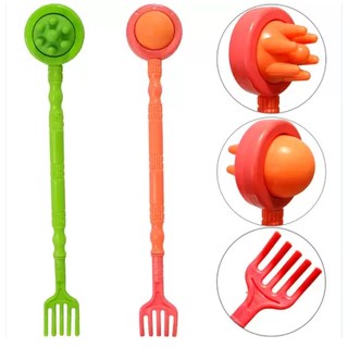 COCADOR DE PLASTICO COM MASSAGEADOR DUPLO COLORS 34CM novos e de qualidade