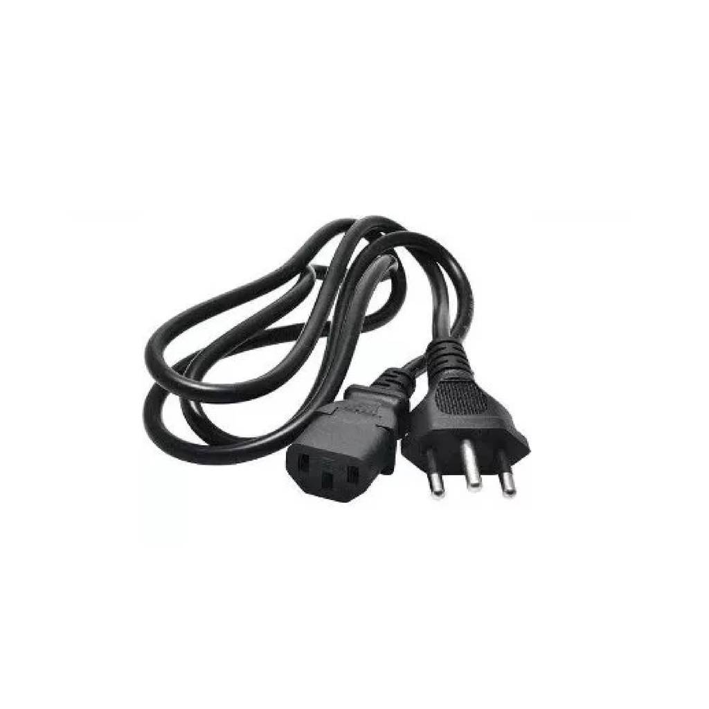 Cabo De Força, Cabo de energia para Pc, Tv, Monitor, Xbox, Fonte 1.8m Preto tripolar padrão novo