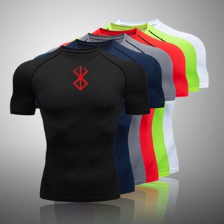 Legenda Super-Homem Camiseta De Compressão Masculina Manga Curta Sport Tees Gym Fitness Sweatshirt Corrida Esportiva