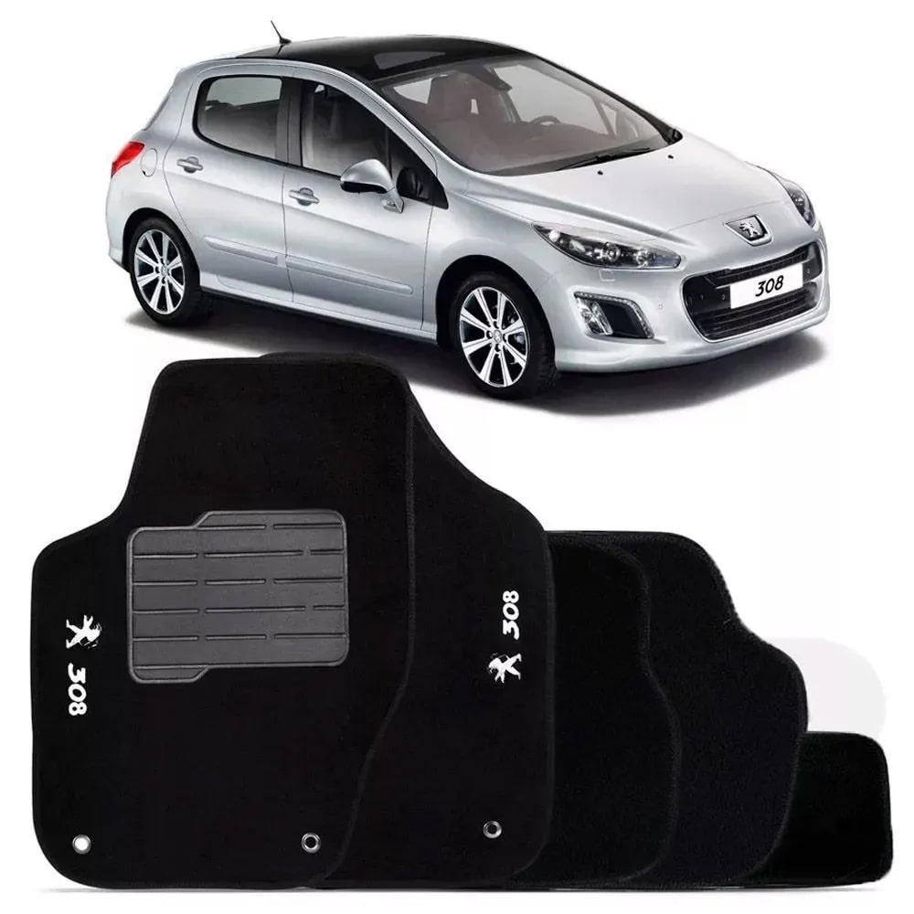 Tapete Feltro CONFORT PTO PEUGEOT 308 5PCS 11...