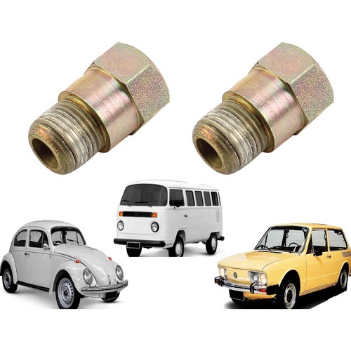 Par Tucho Paralelo Prolongador Vela Fusca Brasilia Kombi
